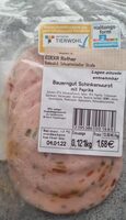 Bauerngut Schinkenwurst mit Paprika