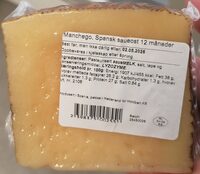 Manchego Spansk Saueost 12 måneder