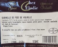 Quenelle de foie de volaille