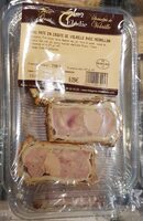 Mini pâté en croûte de volaille avec médaillon