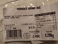 Morbier grans age