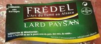 Lard Paysan