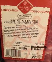 Chipolatas porc fermier