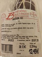 Saucisson sec