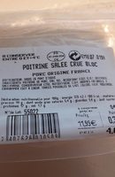 Bloc poitrine salée crue