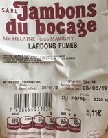 Lardons Fumés