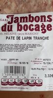 Pate de lapin