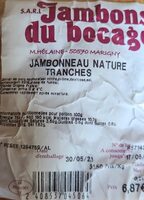 Jambonneau Nature tranches