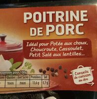 Poitrine de porc demi-sel