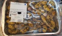 Pommes de terre grenaille cuites au four ultra-frais