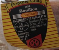 Lard cuit au bouillon