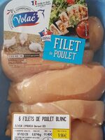 Filets de poulet