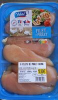 6 Filets de poulet blanc
