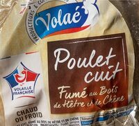 Poulet cuit fumé au boisde hêtre et de chêne