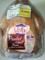 Poulet cuit fume au bois de hetre