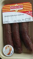 Boudin noir aux oignons