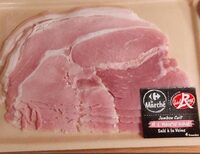 Jambon cuit à l'ancienne salé a la veine