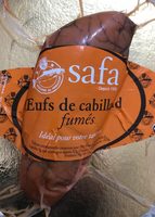 Oeufs de cabillaud fumés