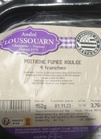 Poitrine fumée roulée