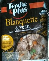 Blanquette de veau sauce à la crème et aux petits légumes