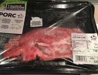 Cote echine de porc