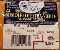 Mimolette extra vieille