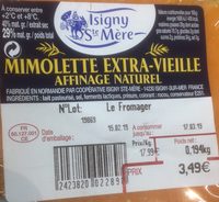 Mimolette extra-vielle affinage naturel