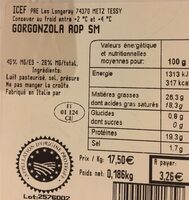 Gorgonzola DOP