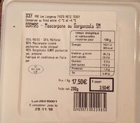 Mascarpôe au gorgonzola