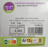 Dés de pastèque