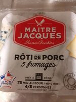 Roti  de porc 3 fromages