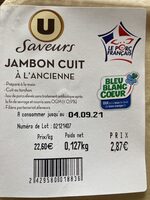 Jambon cuit