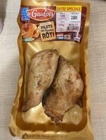 Filets de poulet rotis