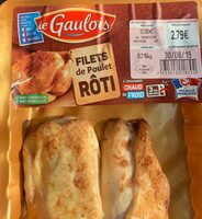 Filets de poulet roti