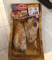 Filets de poulet rôti