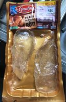 Filets de poulet rôti