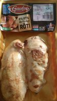 Filets de poulet rôti