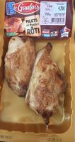 Filet de poulet rôti