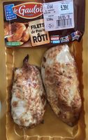 Filets de poulet rôti