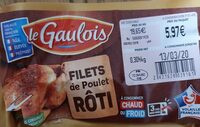 Filets de poulet rôti