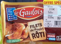 Filets de poulet rôti