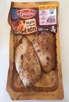 Filets de poulet rôti