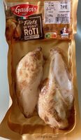 Filets de poulet rôti
