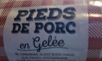 Pieds de porcs en gelée