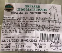 Saucisse de Morteau