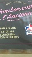 Jambon Cuit À l'Ancienne