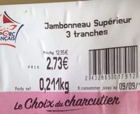 Jambonneau superieur