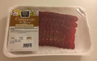 Carpaccio de boeuf