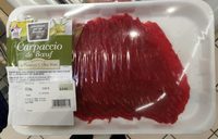 Carpaccio de Bœuf -  Marinade au Parmesan et Olive Verte
