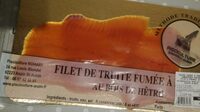 Filet de truite fumée à froid